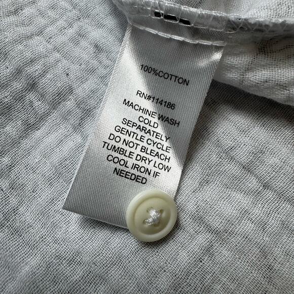 Thomas Sterling Men's Cotton Button Shirt Small Abstract Vine Print NWT - Picture 4 of 9